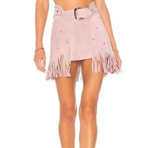 X Revolve Paris Texas Skirt Understated Leather